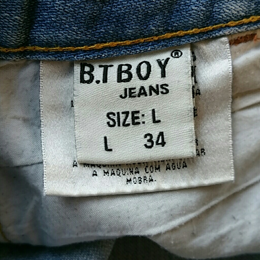 Distressed denim mini skirt - Picture 4 of 6